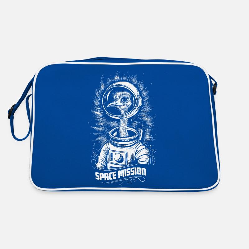 Weltraummission Retro Tasche