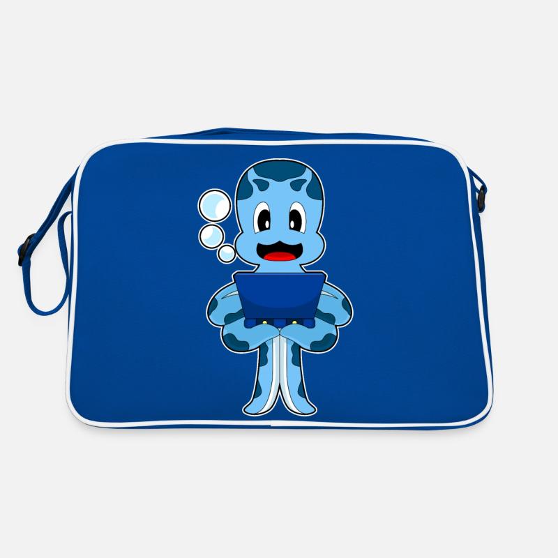Ordinateur portable Octopus Sac Retro