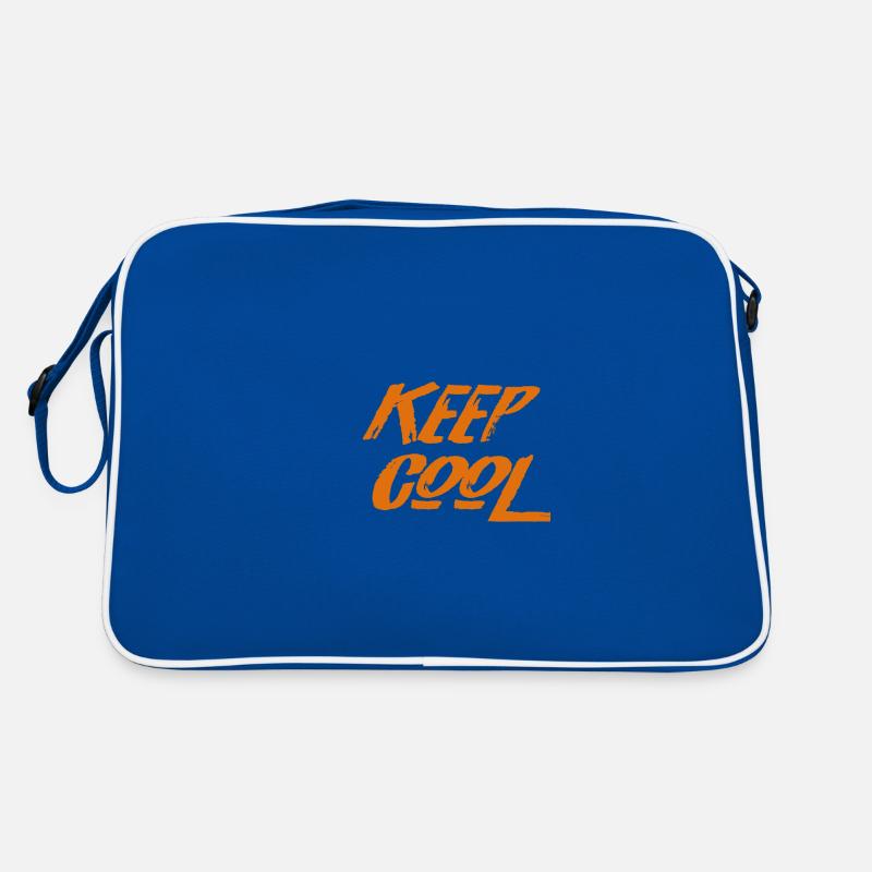 Keep Cool - Orange Retro Tasche