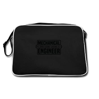 Ingénieur en mécanique - Sac Retro - noir/blanc - Dos