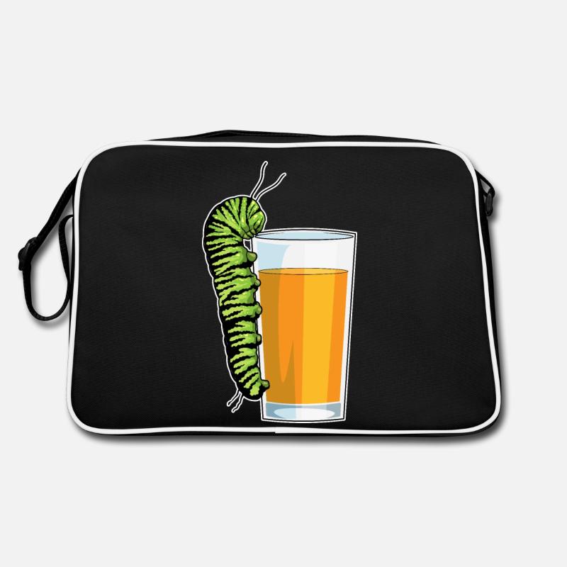 Caterpillar orange juice Retro Bag