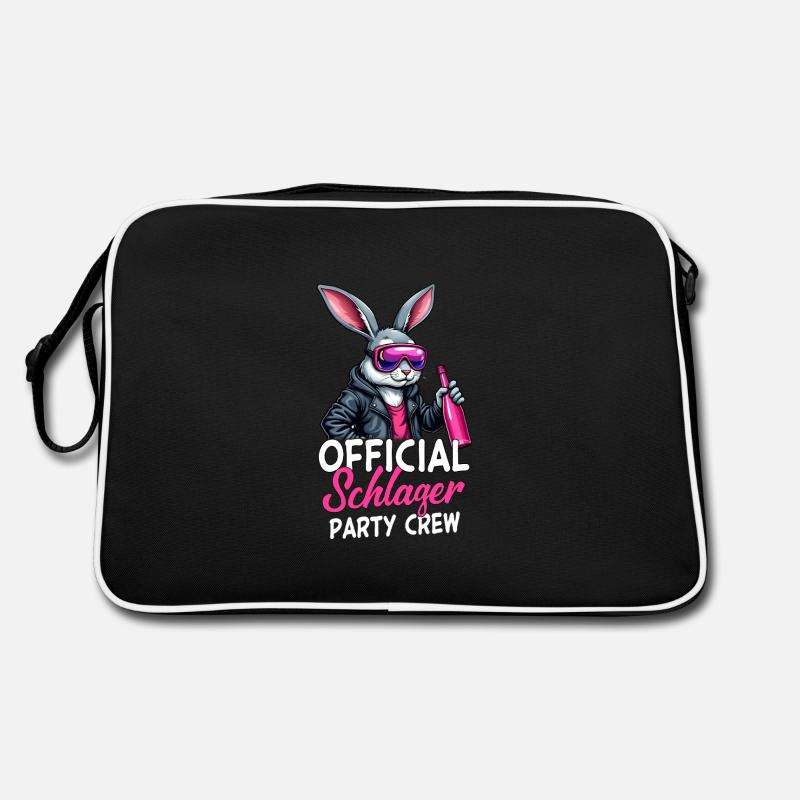 Official Schlager Party Crew Retro Tasche