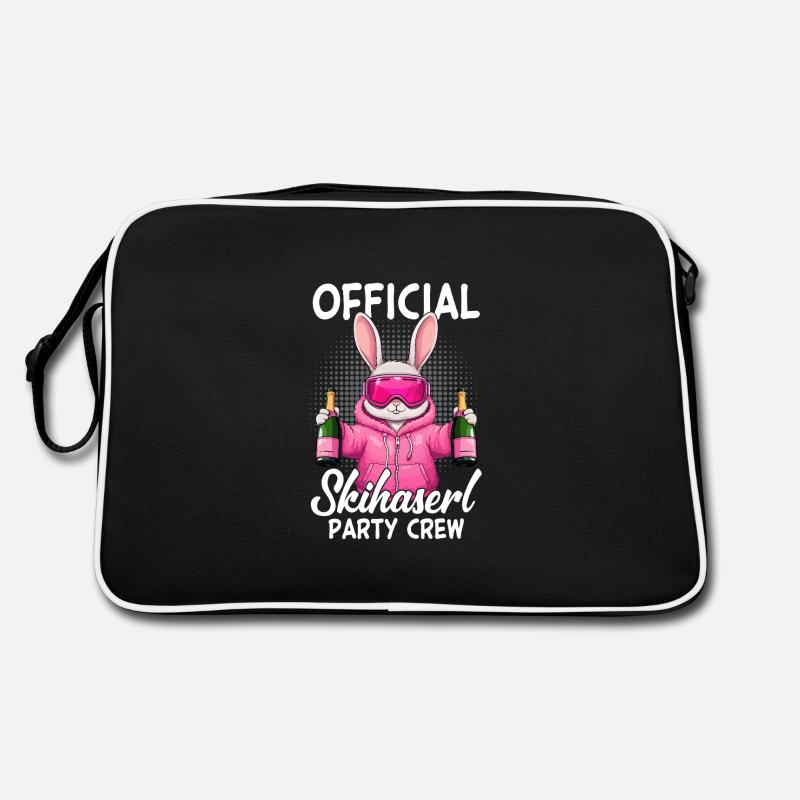 Official Skihaserl Party Crew Retro Tasche