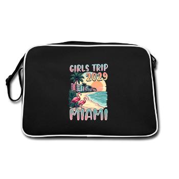 Girls Trip Miami 2029 - Retro Bag - black/white - Back