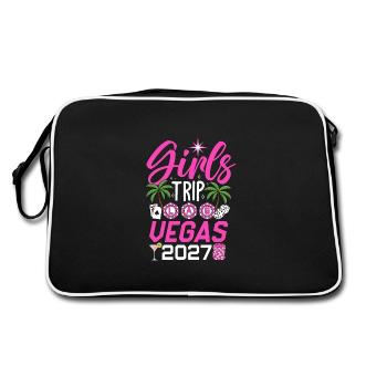 Girls Trip Las Vegas 2027 - Retro Bag - black/white - Back