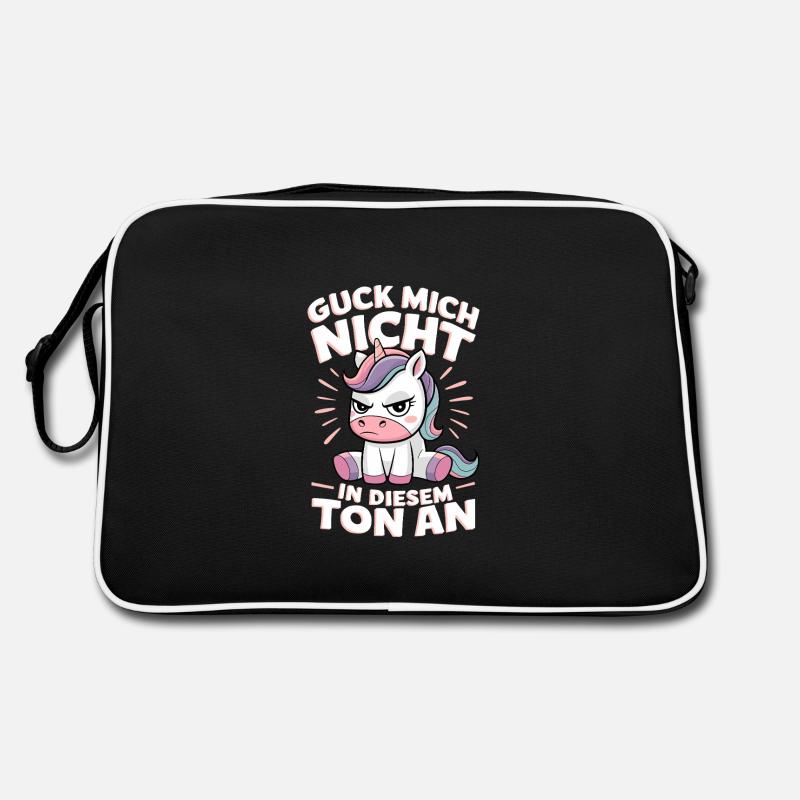 Ne me regarde pas sur ce ton Sac Retro