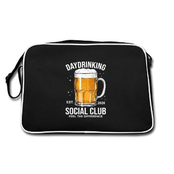 Daydrinking Social Club Beer 2026 - Retro Bag - black/white - Back