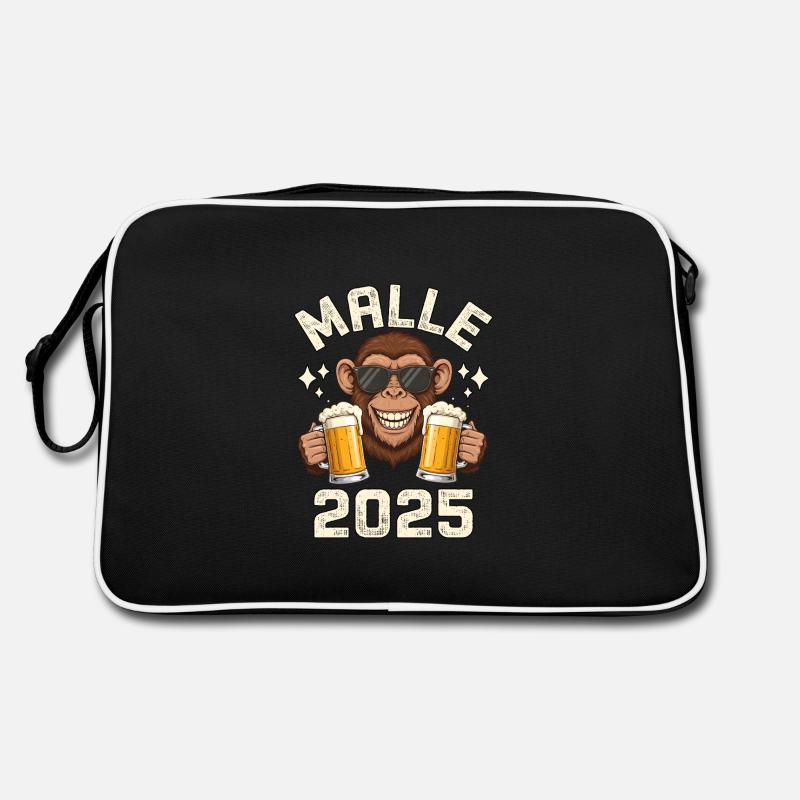 Malle 2025 Singes Sac Retro