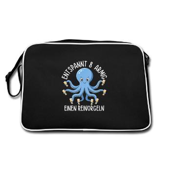 Décontracté 8 Armig A Reinorgeln - Sac Retro - noir/blanc - Dos