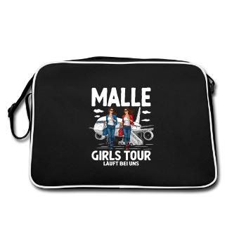 Malle Girls Tour - Retro Bag - black/white - Back
