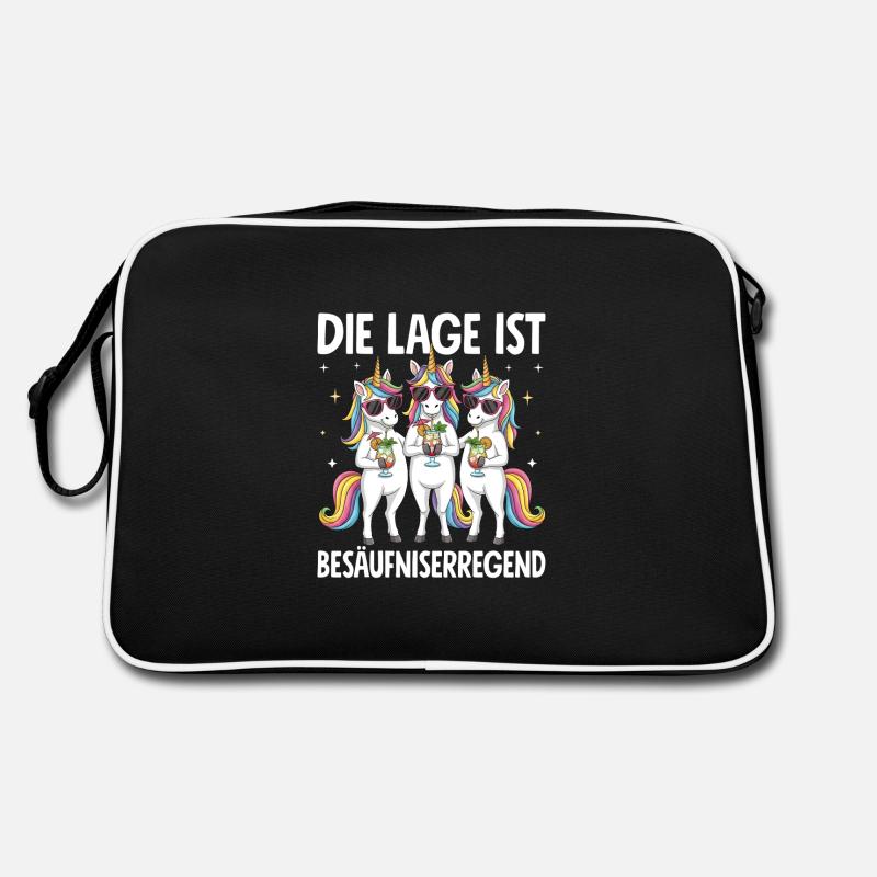 The situation is drunkenness Retro Bag