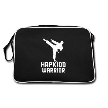 Guerrier Hapkido - Sac Retro - noir/blanc - Dos