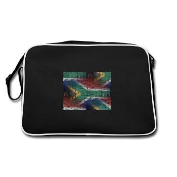South Africa - art design - Retro Bag - black/white - Back