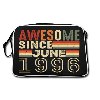 Juin 1996 Original 1996 Jubilé 1996 Juin 1996 - Sac Retro - noir/blanc - Dos