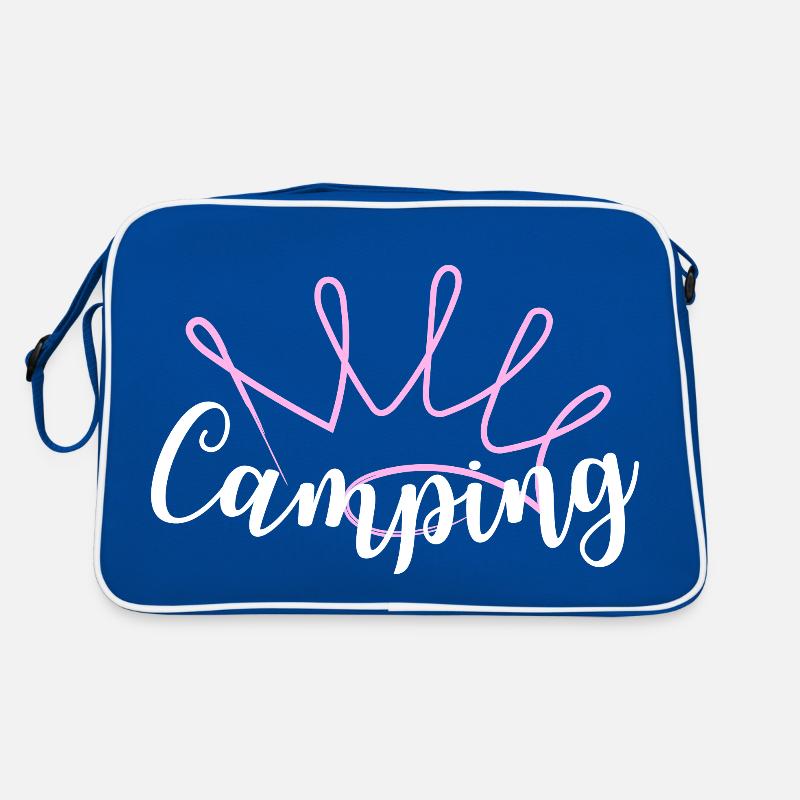Camping Queen Krone Retro Tasche