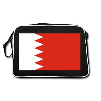 Bahreïn - Sac Retro - noir/blanc - Dos