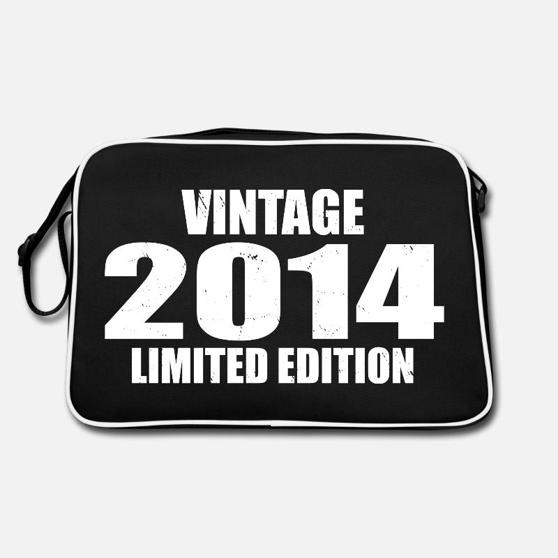 Vintage 2014 Geburtstag 2014 Retro 2014 Retro Tasche