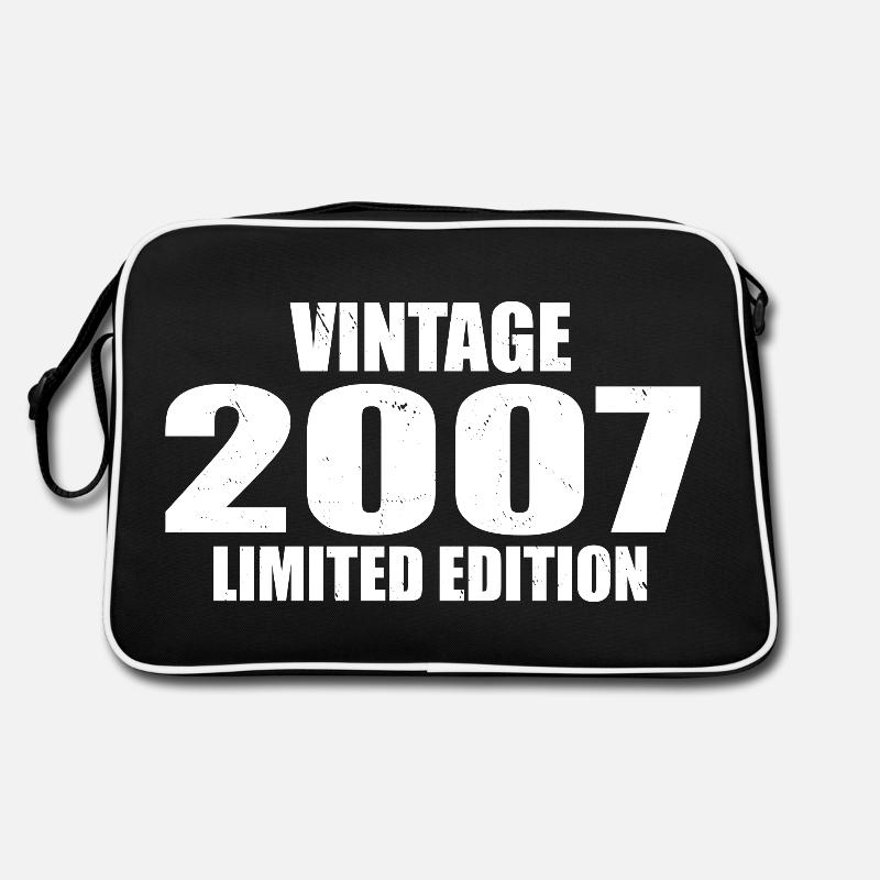 Millésime 2007 Anniversaire 2007 Rétro 2007 Sac Retro