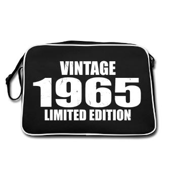 Millésime 1965 Anniversaire 1965 - Rétro 1965 - Sac Retro - noir/blanc - Dos