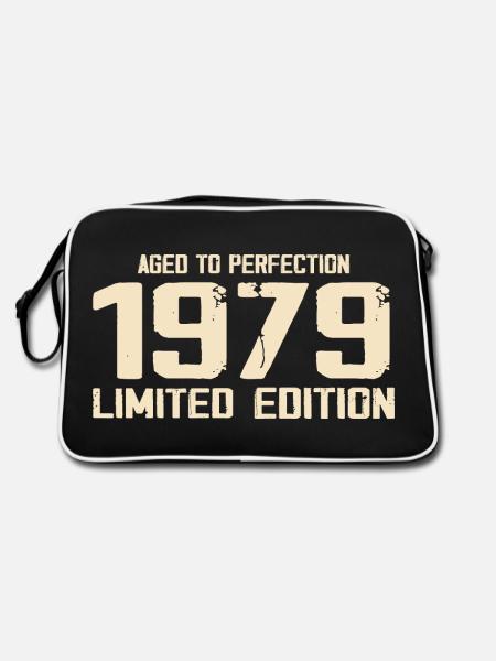 1979 Edition limitée 1979 Anniversaire 1979 Rétro - Sac Retro - noir/blanc - Dos