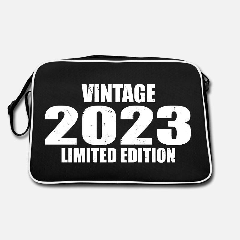 Vintage 2023 Geburtstag 2023 Retro 2023 Retro Tasche