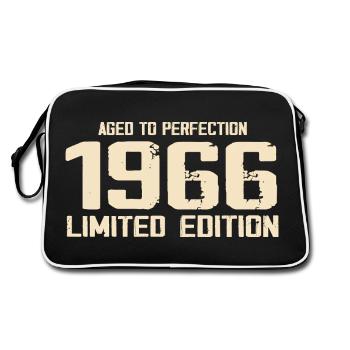 1966 Edition limitée 1966 Anniversaire 1966 Rétro - Sac Retro - noir/blanc - Dos