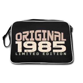 Millésime 1985 Édition limitée 1985 anniversaire - Sac Retro - noir/blanc - Dos
