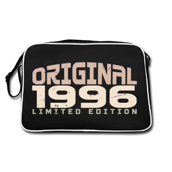 Millésime 1996 Édition Limitée 1996 Anniversaire - Sac Retro - noir/blanc - Dos