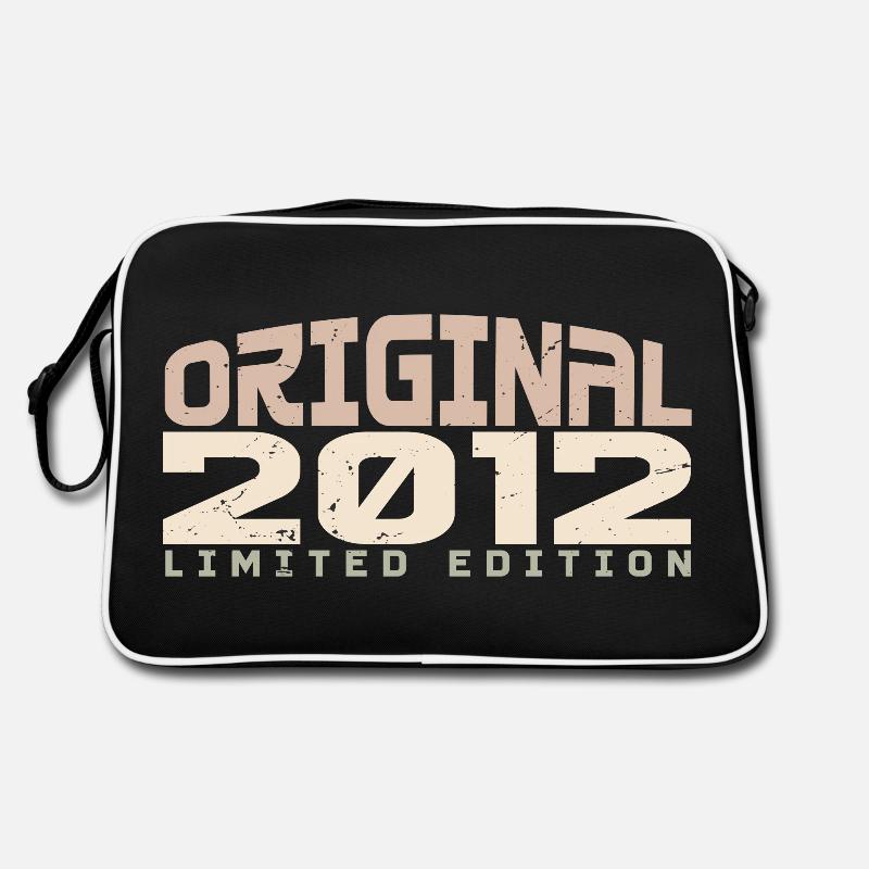 Vintage 2012 Limited Edition 2012 Birthday Retro Bag