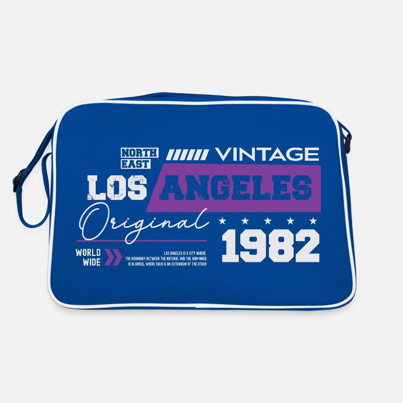 1982 Vintage Born Legend 42 Anniversaire Sac Retro