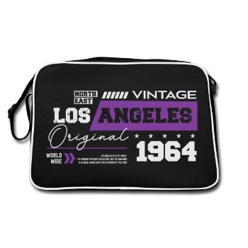 1964 Vintage Born Legend 60's Anniversaire - Sac Retro - noir/blanc - Dos