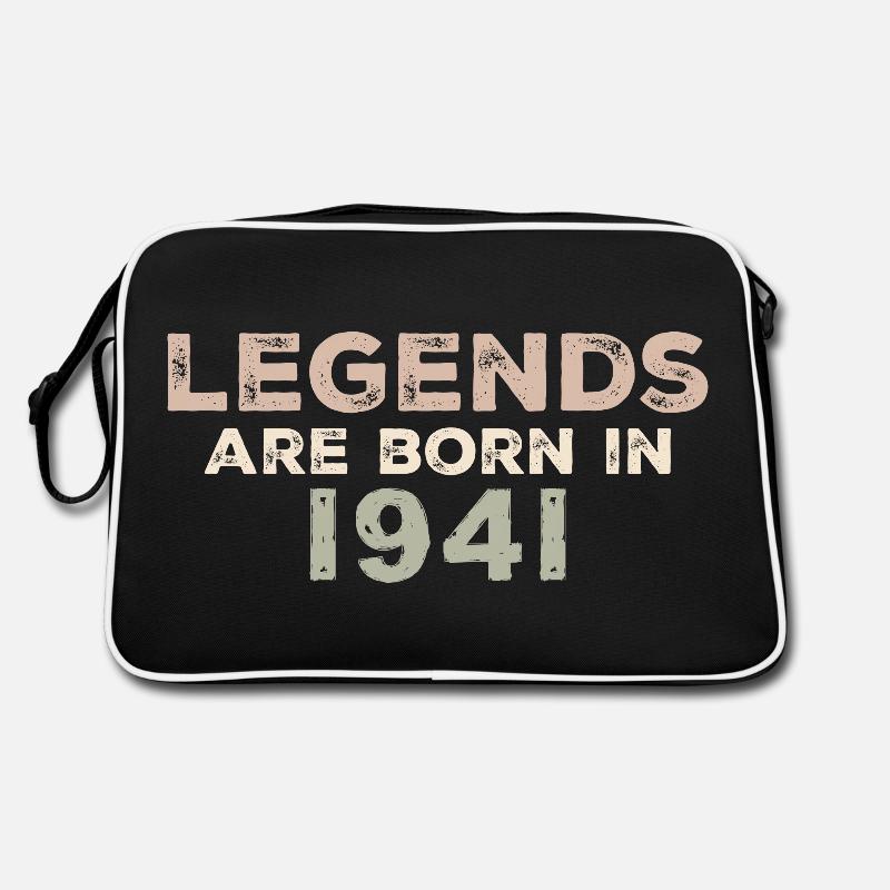 Légendes 1941 Vintage rétro anniversaire Original Sac Retro