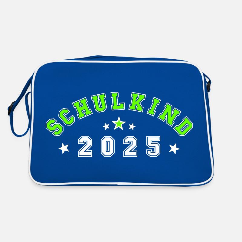 Schulkind 2025 - Geschenk Einschulung 2025 Retro Tasche