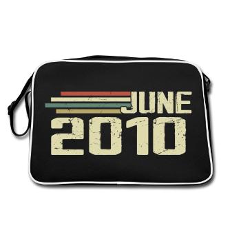 Juin 2010 Anniversaire Juin 2010 Juin 2010 Anniversaire - Sac Retro - noir/blanc - Dos