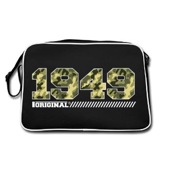 Cadeau Anniversaire 1949 Vintage 1949 Armée - Sac Retro - noir/blanc - Dos