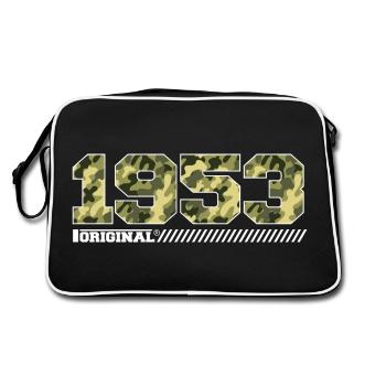 Cadeau d’anniversaire 1953 Vintage 1953 Armée - Sac Retro - noir/blanc - Dos