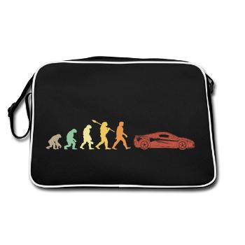 Auto De Sport Evolution - Sac Retro - noir/blanc - Dos