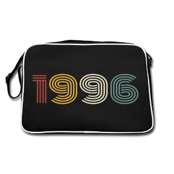 1996 Rétro Style 1996 Anniversaire 1996 Millésime - Sac Retro - noir/blanc - Dos