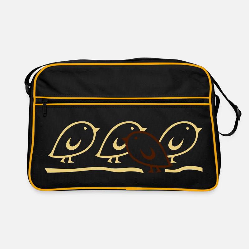 TWEETLERCOOLS - Gegen den Strom Retro Tasche