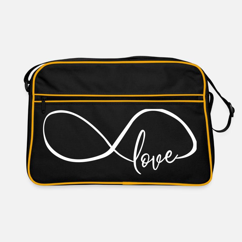Crooked Infinity Symbol Infinity Love Love Retro Bag