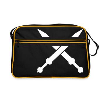 Swords - Retro Bag - black/gold - Front