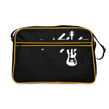 Bassist - Sac Retro - noir/or - Devant