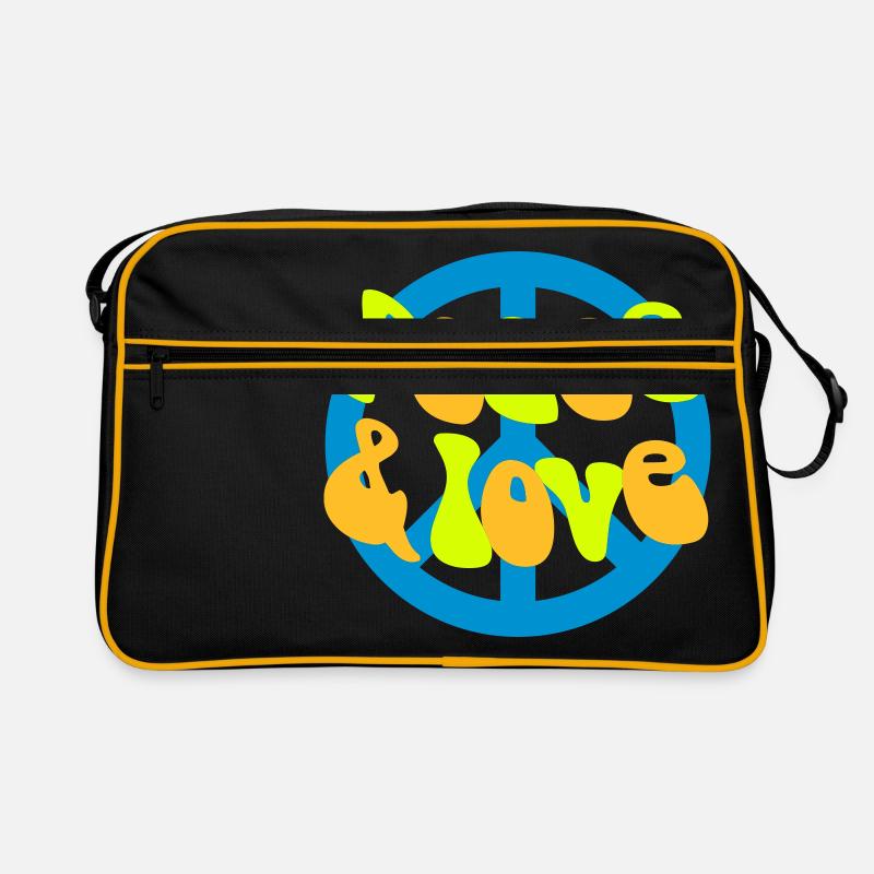 Paix et Amour 60's Sac Retro