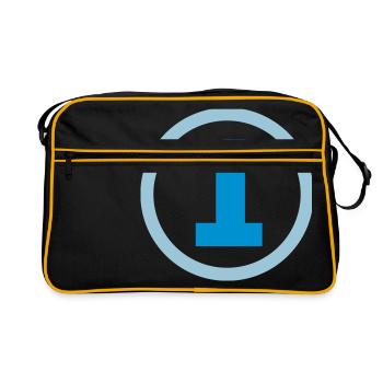 number one - Retro Bag - black/gold - Front