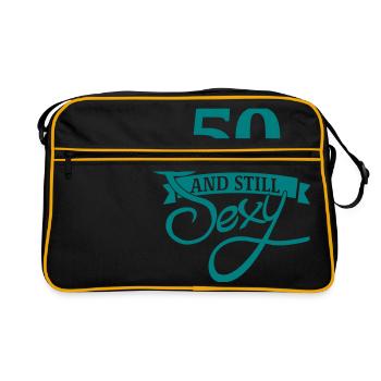 50 and still sexy - Sac Retro - noir/or - Devant