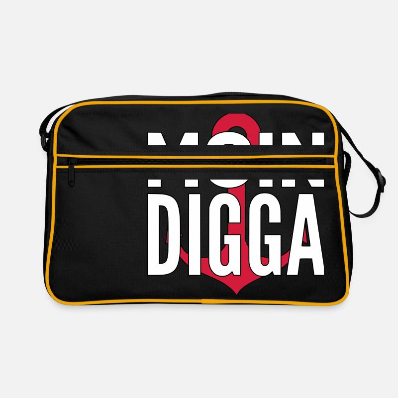 Moin Digga Hamburg Retro Tasche
