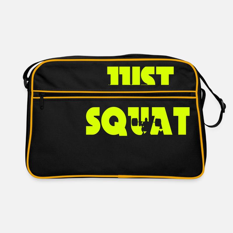 Just squat Retro Tasche