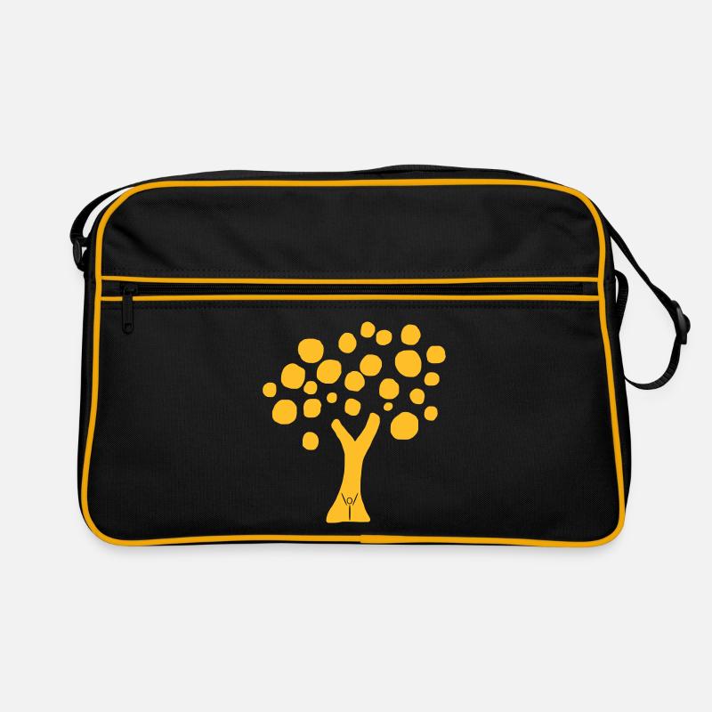 Baum iYpsilon - Retro Tasche - Schwarz/Gold