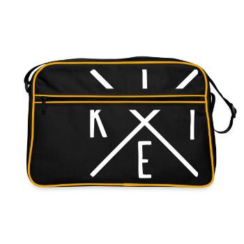 kite - Retro Bag - black/gold - Front