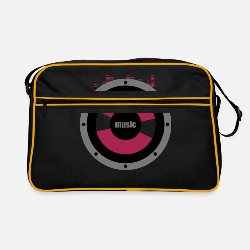Musik ist Leben-Equalizer Retro Tasche